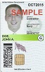 Sample CAC Card